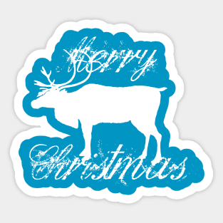 WINTER REINDEER Sticker